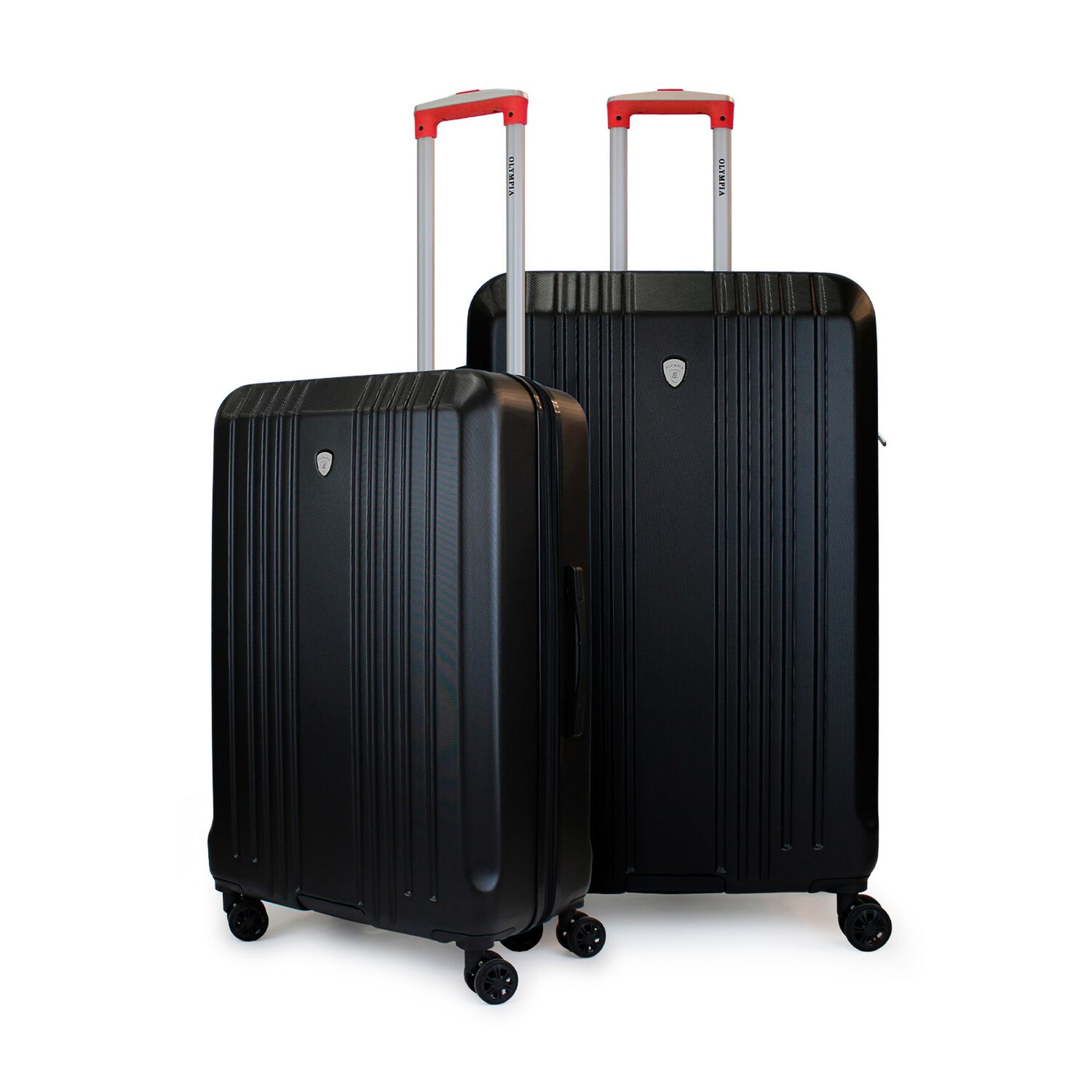 Pack 2 Maletas M+l Olympia 20y 23kg Negra-roja image number 0.0