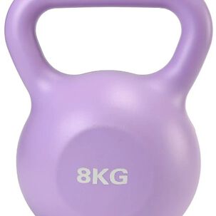 Pesa Rusa Kettlebell 8kg Entrenamiento Fitness Crossfit Lila