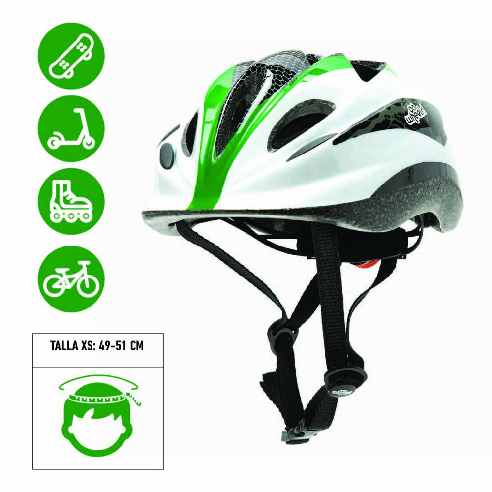 Casco Niño Deportivo Onhweels 912 Green image number 8.0