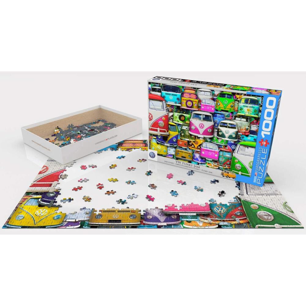 Puzzle Eurographics 6000-5423 Vw Bus - Funky Jam image number 0.0
