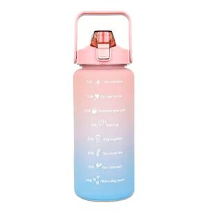 Pack 2 Botellas Agua Motivacionales De 2 Litros Y 900 Ml