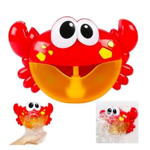 Juguete Cangrejo Burbujas De Ba&ntilde;o