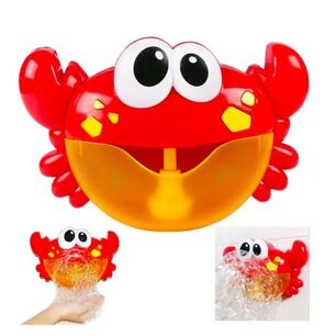 Juguete Cangrejo Burbujas De Ba&ntilde;o
