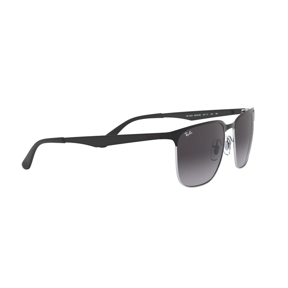 Lentes De Sol Black On Silver Ray-ban image number 10.0