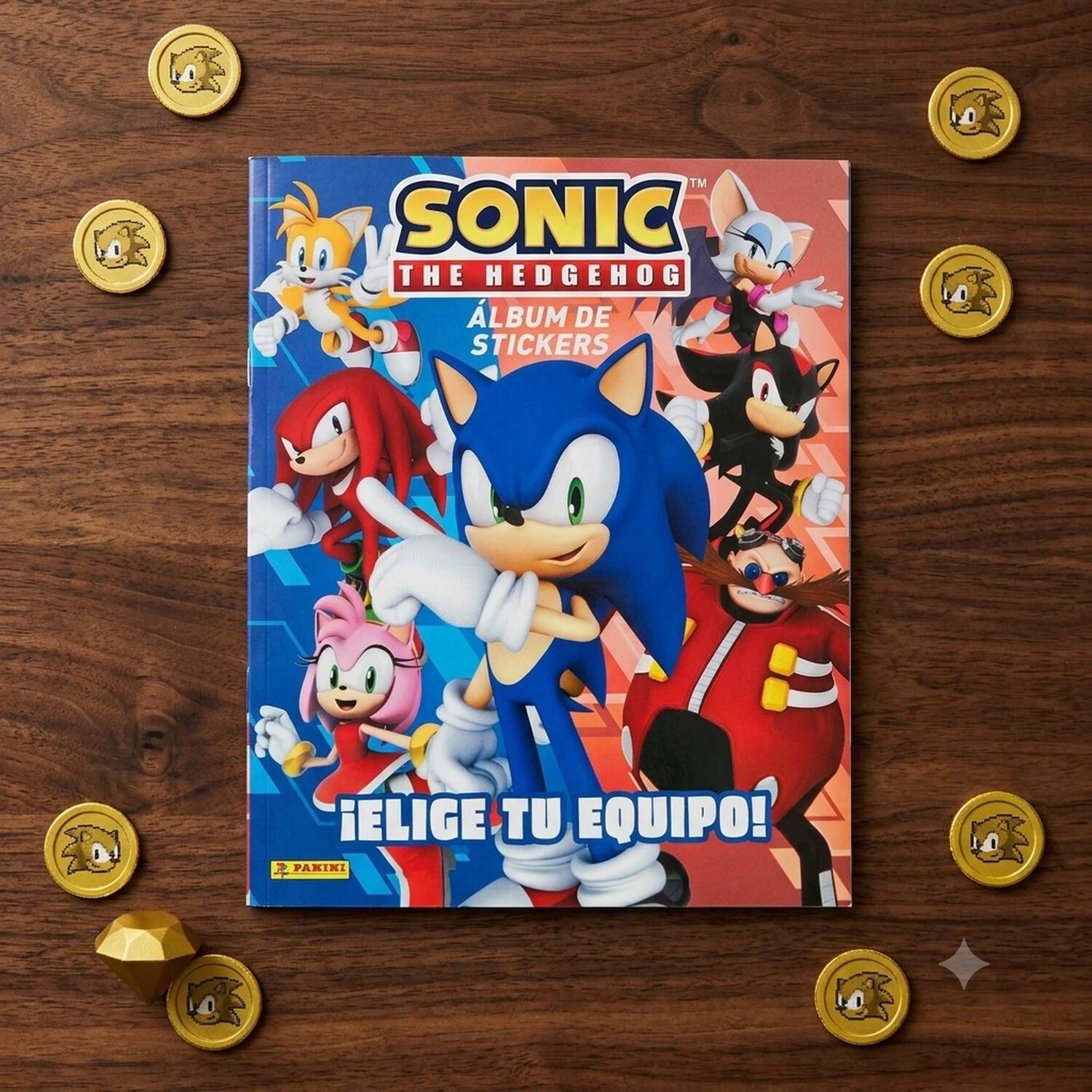 Album Panini Original Sonic The Hedgehog +10 Sobres image number 3.0