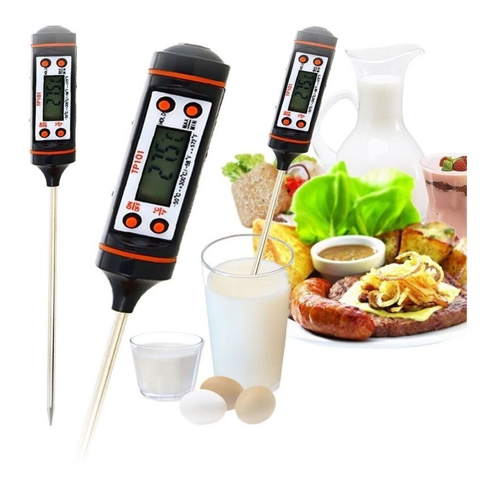 Termómetro Digital Cocina Preciso Para Alimentos Y Asados image number 2.0
