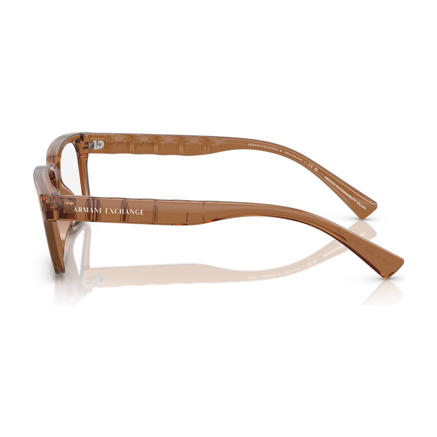 Lentes &Oacute;pticos Marr&oacute;n Armani Exchange image number 2.0