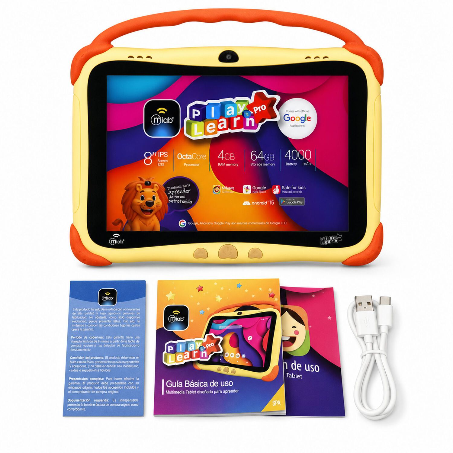 Tablet Android Para Ni&ntilde;os Leon Kids Aprendizaje Y Diversi&oacute;n image number 8.0