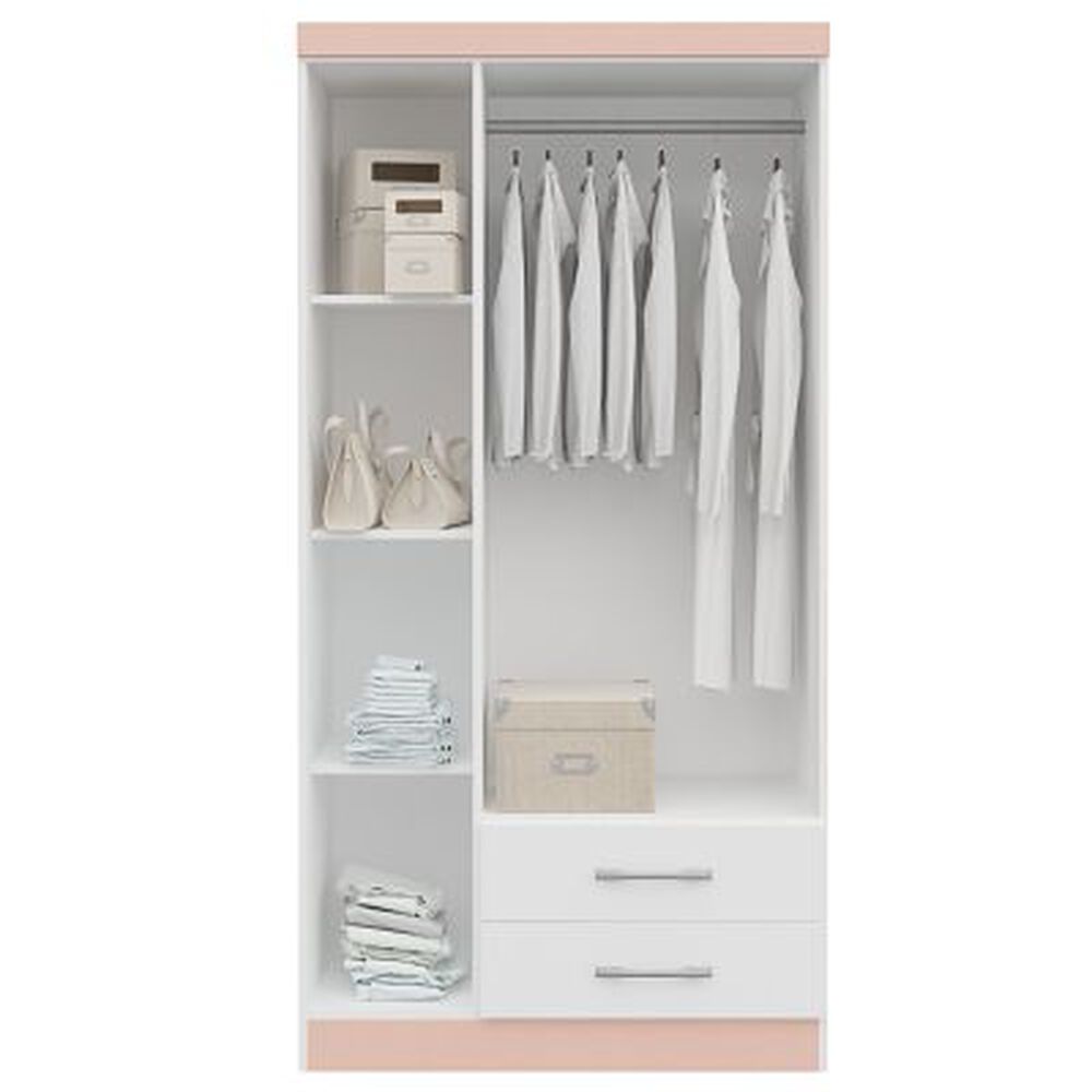 Closet Yardas Leticia Blanco 1x4 3 Puertas 2 Cajones image number 4.0