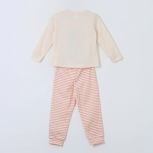 Pijama Manga Larga Ni&ntilde;a Sleeping Blanco Bluey