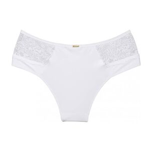 Bikini Microfibra Encaje Blanco 2rios