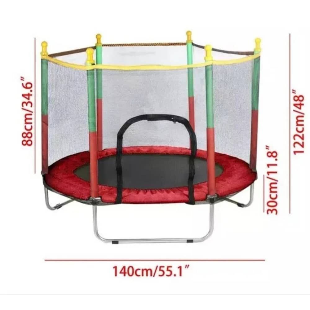 Cama Elastica Trampolin Para Ni&ntilde;os Roja image number 3.0