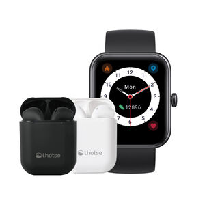 Kit Reloj Smartwatch Live 206 + Audífonos Bluetooth Lhotse