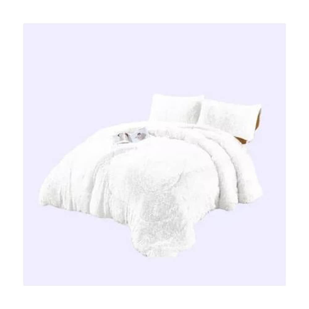 Cobertor Plum&oacute;n Invierno Chiporro Liso Peludo Cama 2 Plazas image number 0.0