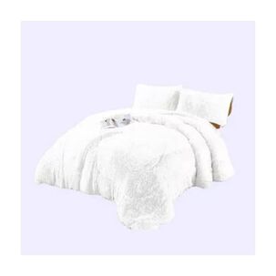 Cobertor Plum&oacute;n Invierno Chiporro Liso Peludo Cama 2 Plazas