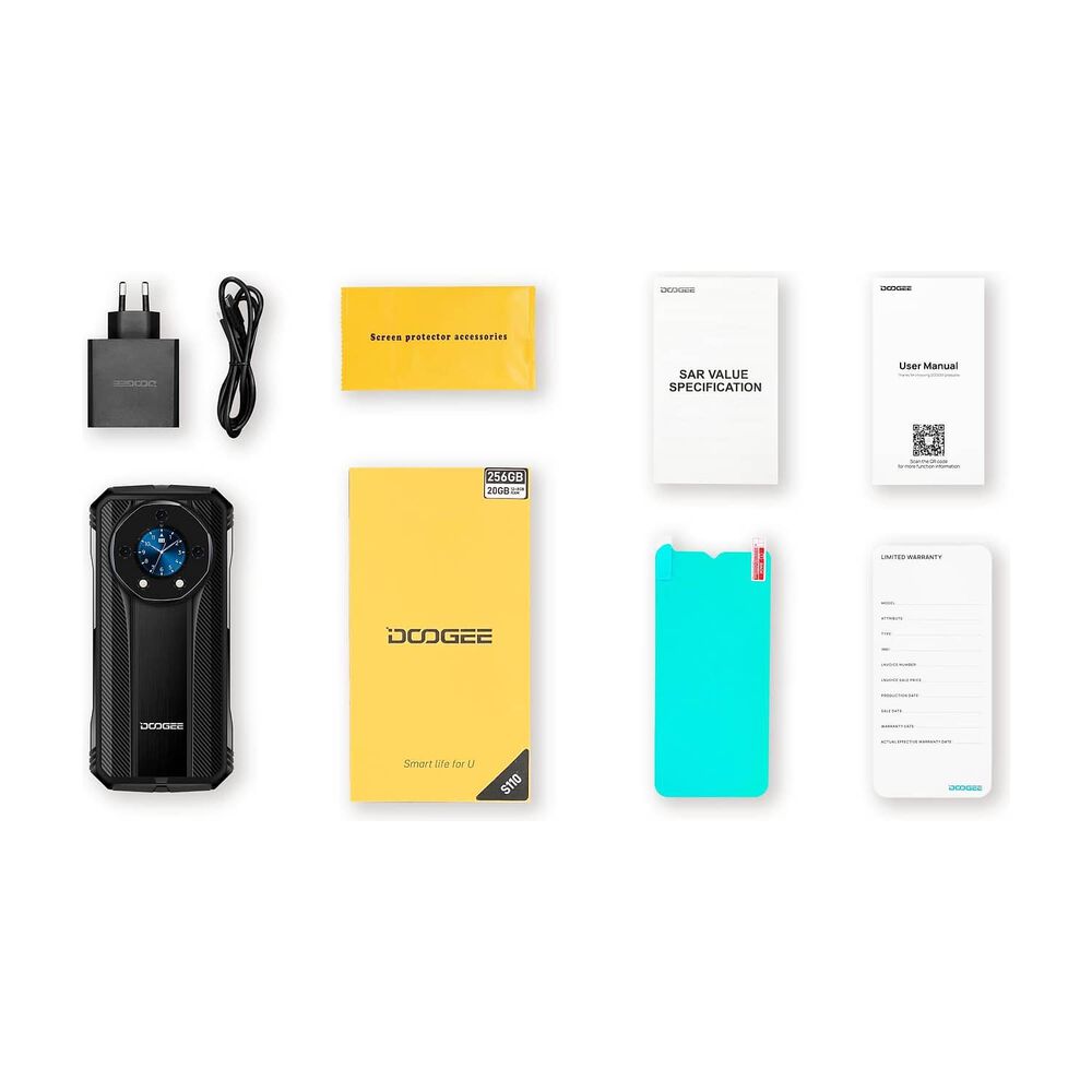 Celular Rugged Doogee S110 Resistente A Golpes, Polvo, Humedad Y Agua / Bater&iacute;a Potente, C&aacute;mara Con Visi&oacute;n Nocturna, Carga R&aacute;pida 66.0w image number 9.0