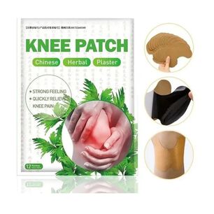 Pack X3 Parches Para Aliviar Dolor En Articulaciones De Rodilla