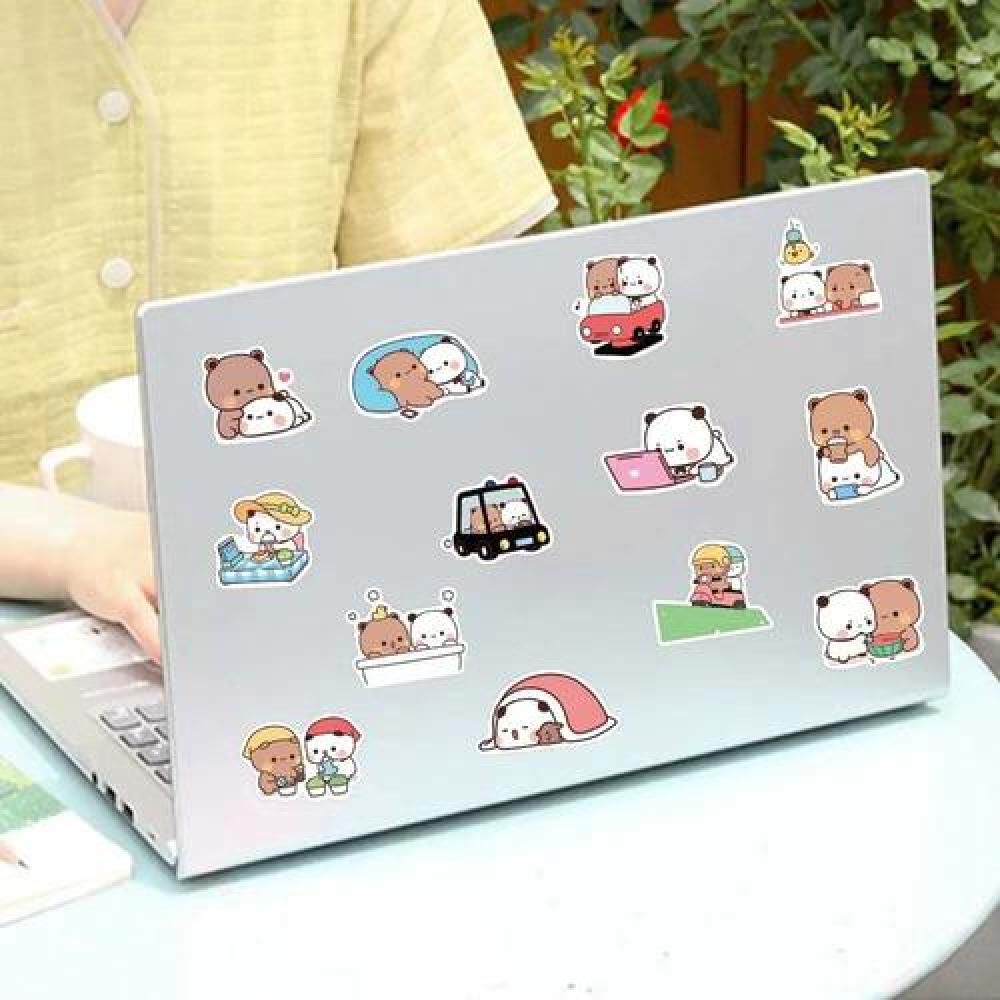 Set Stickers Calcomonias Ositos Cute Bubu Y Dudu image number 3.0