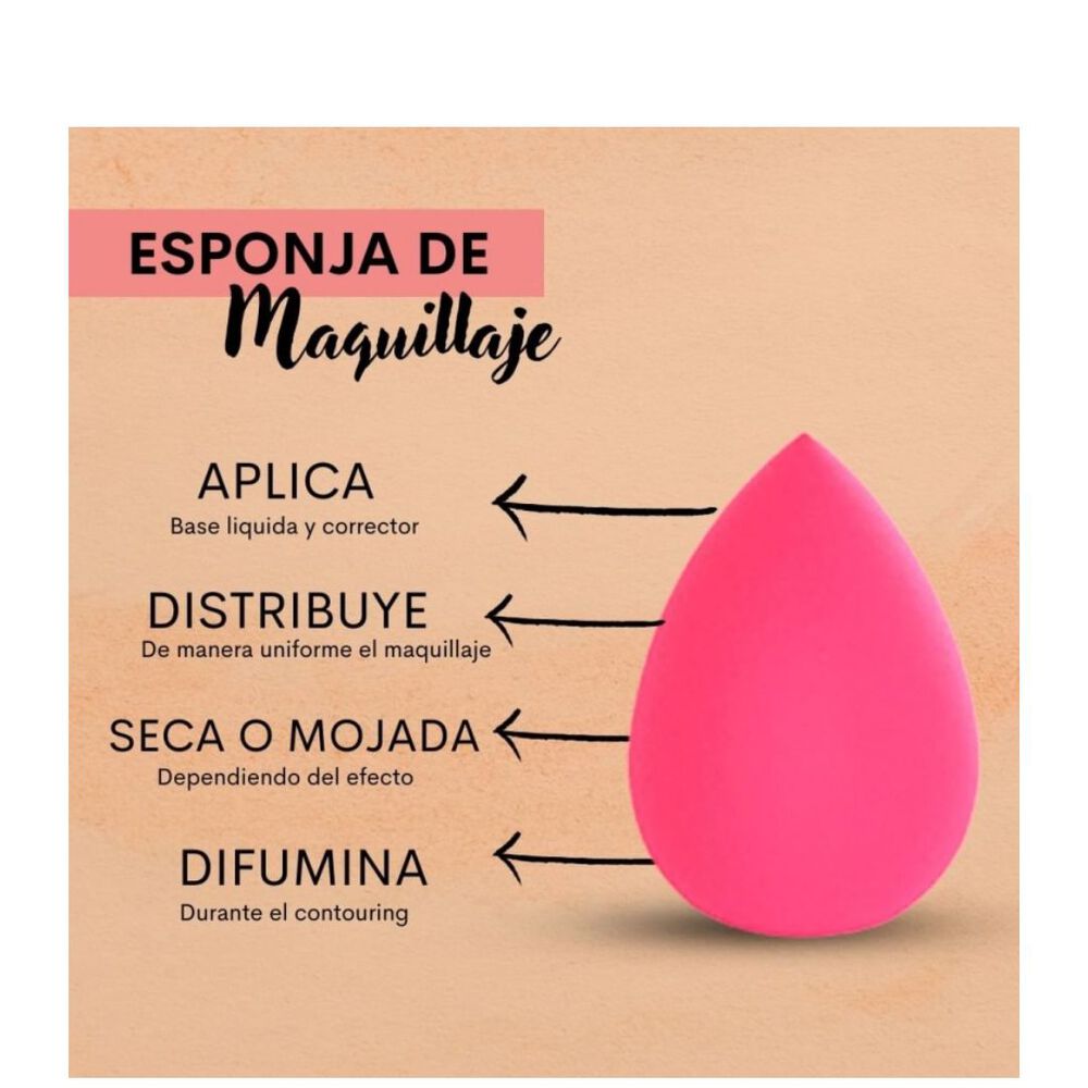 Esponja Profesional De Maquillaje En Beauty Blender image number 0.0