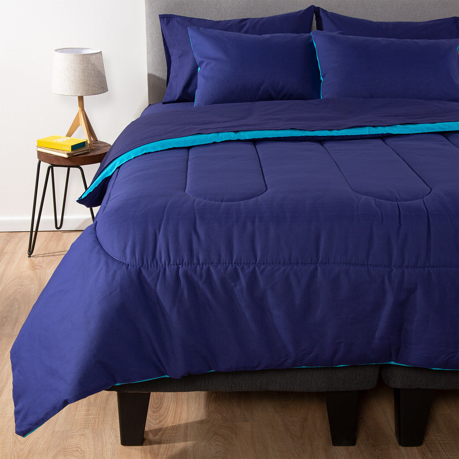 Plumon Bicolor Azul Calipso Arthome 1.5 Plaza image number 0.0