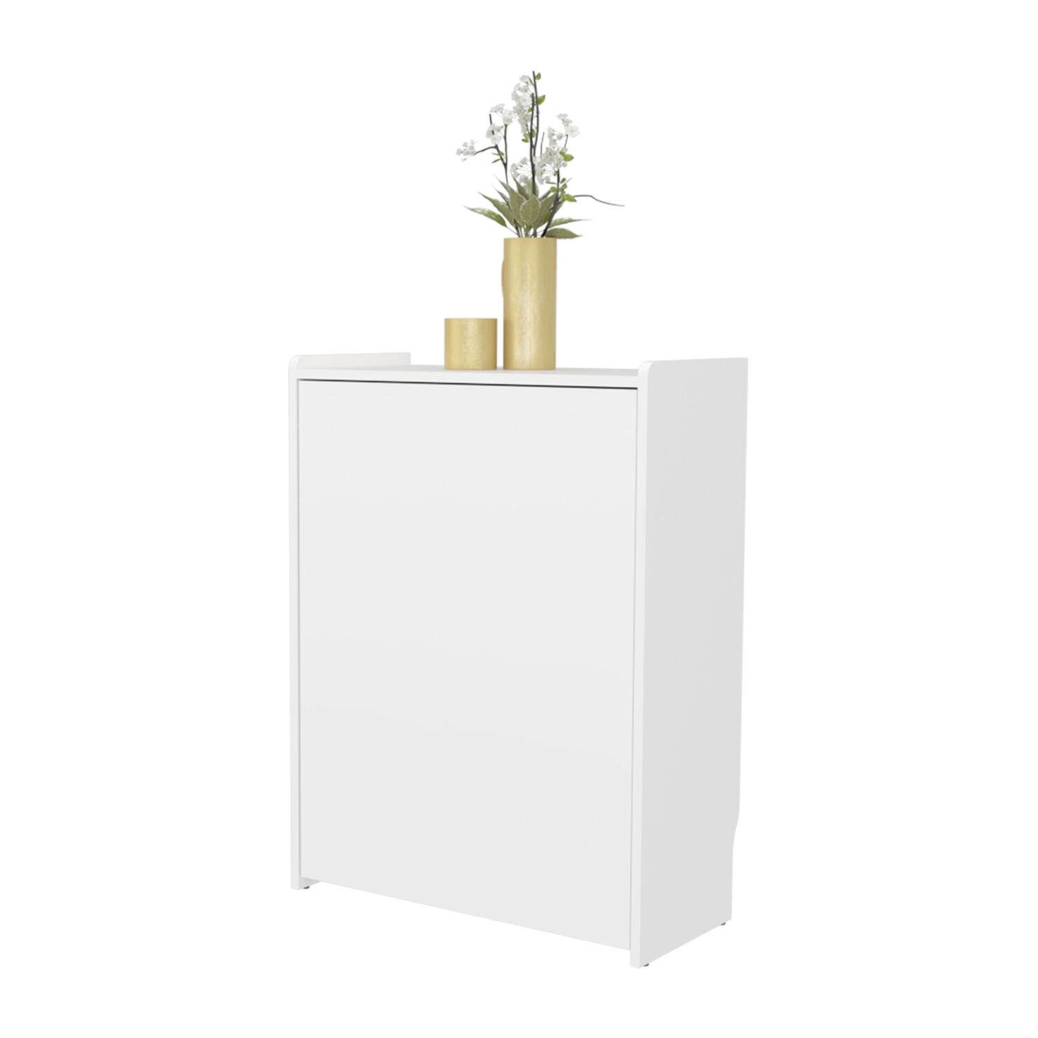 Escritorio Plegable 85,6x101x63x6 Cm Blanco image number 5.0