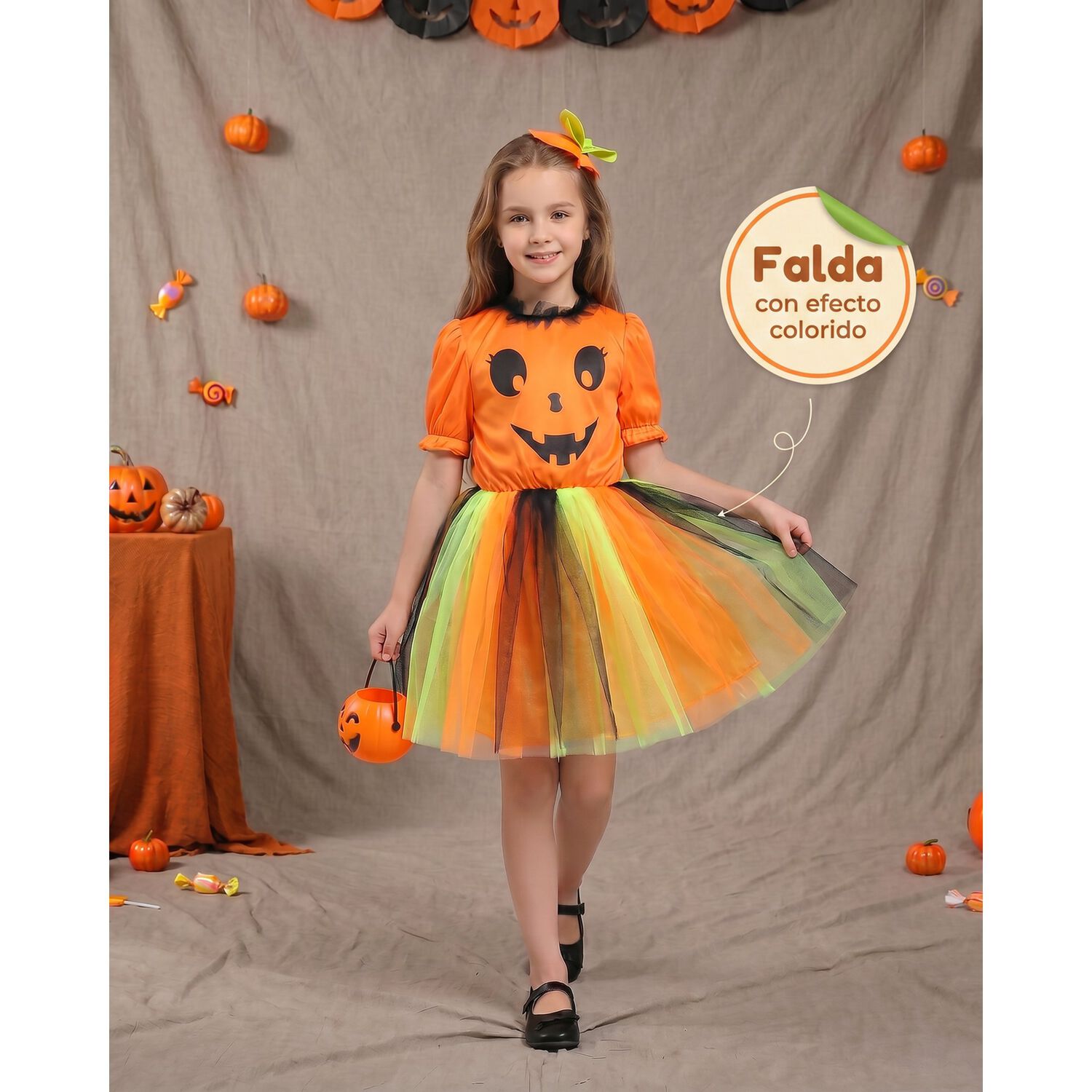 Disfraz Cosplay Princesa Calabaza image number 1.0
