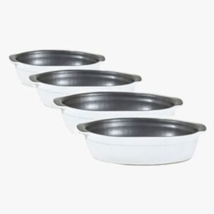 Set 4 Fuente Ceramica P/horno