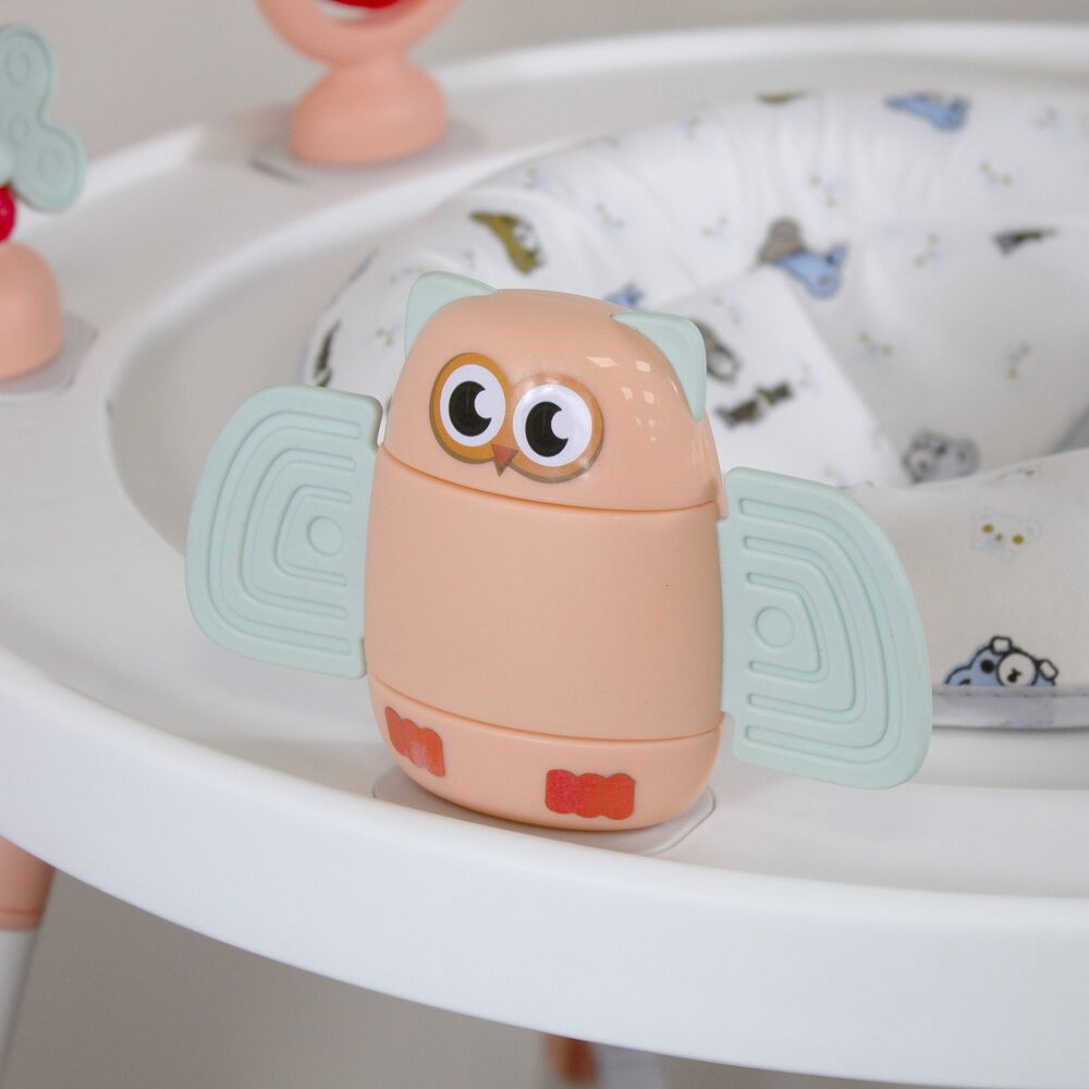 Centro De Actividad 2 En 1 Smart & Bounce Rosa Coral Bebesit image number 6.0