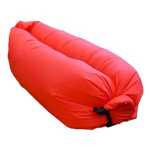 Sofa Sillon Inflable Tumbona Rojo 250x70 Cms Gamepower