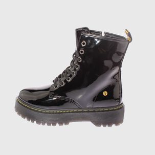 Botin Negro/amarillo Vía Franca Art. 5bm001bkyellow