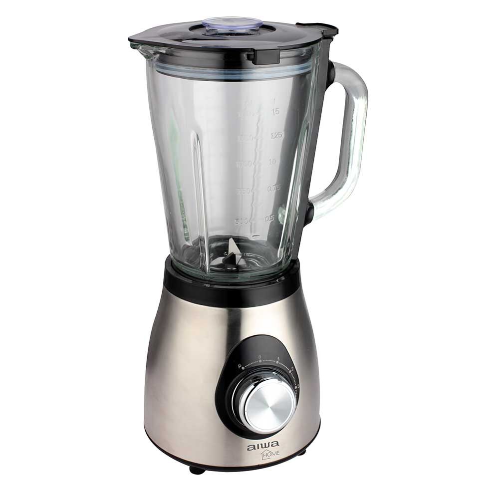 Licuadora De Pie Aiwa Acero Inoxidable 1.5l Pica Hielo 500w image number 0.0