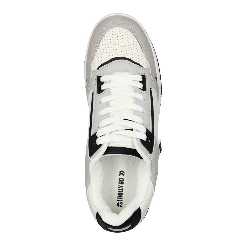 Zapatilla Urbana Hombre Rolly Go White image number 4.0