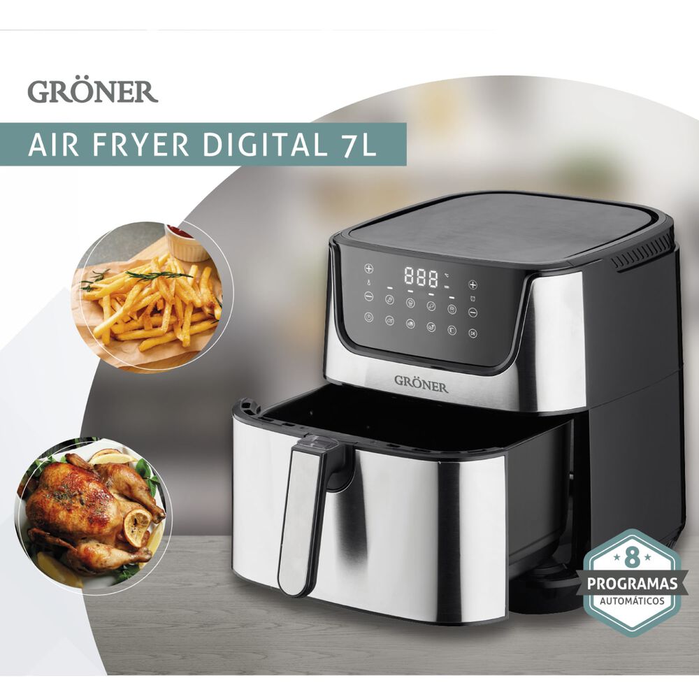 Freidora De Aire Digital Groner 7l image number 1.0