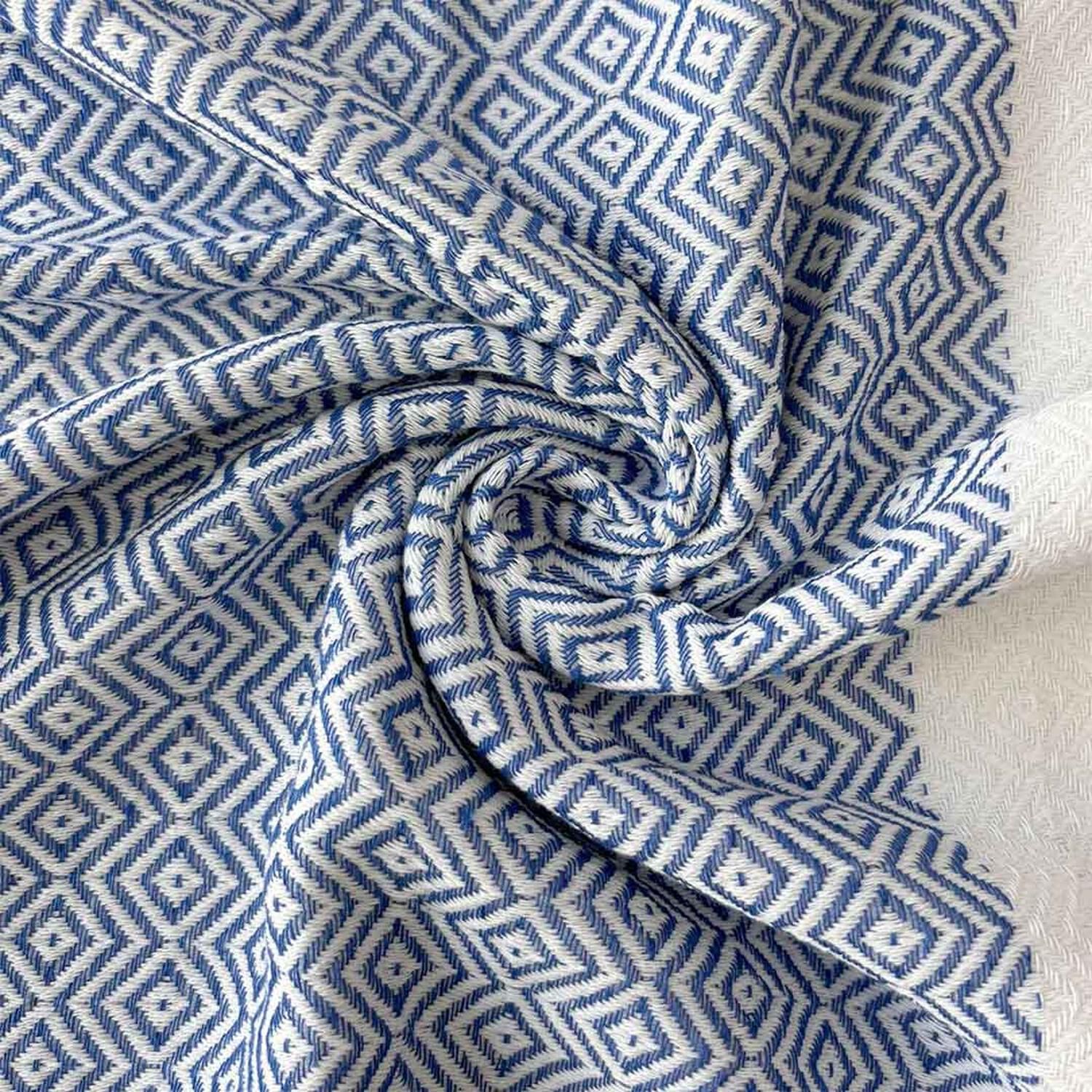 Toalla Turca Adem Diamond Blue image number 2.0