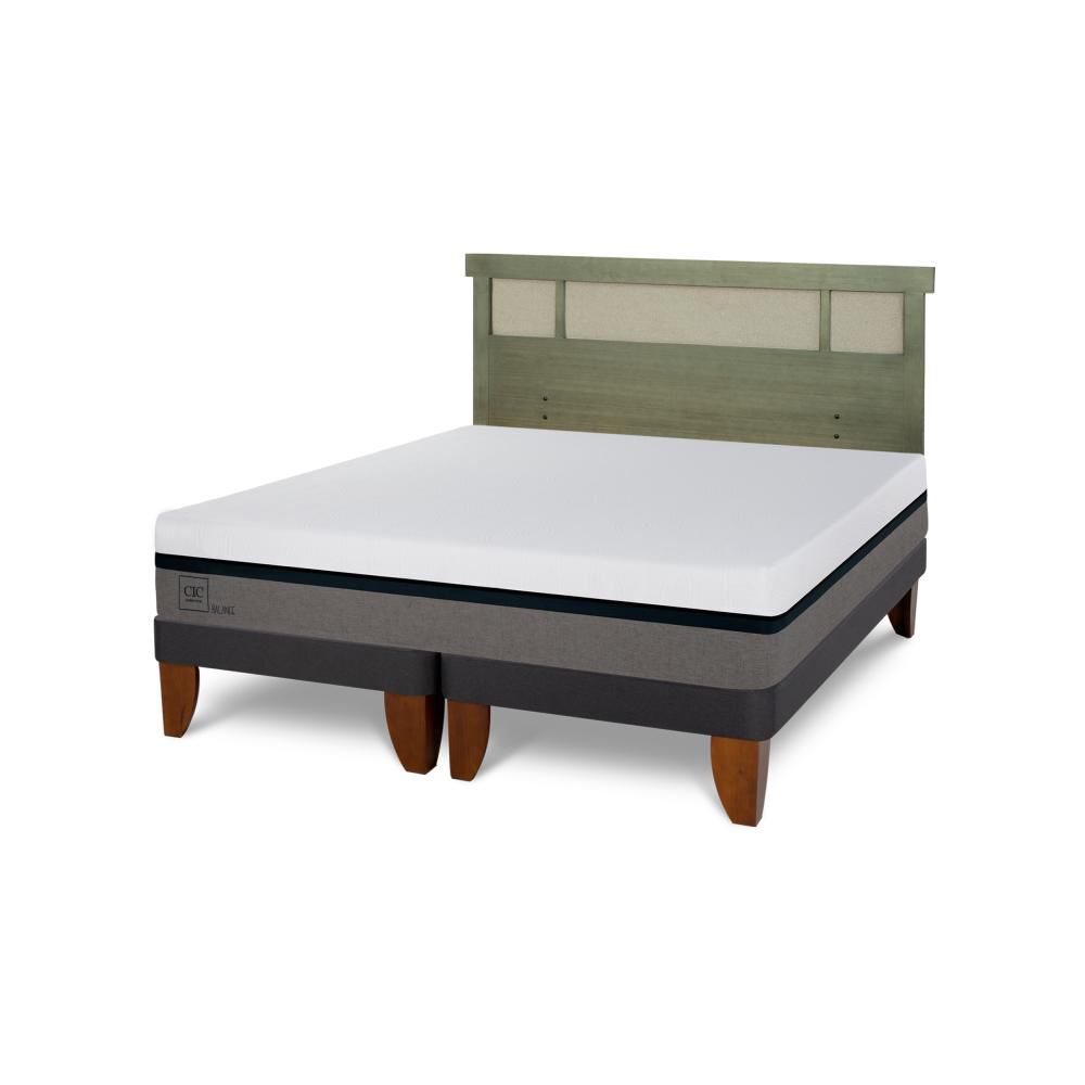 Cama Europea Cic Balance / 2 Plazas / Base Dividida + Respaldo image number 5.0