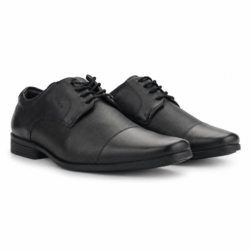 Zapato Negro Hombre Casual Ferracini 4083 Liverpool image number 6.0