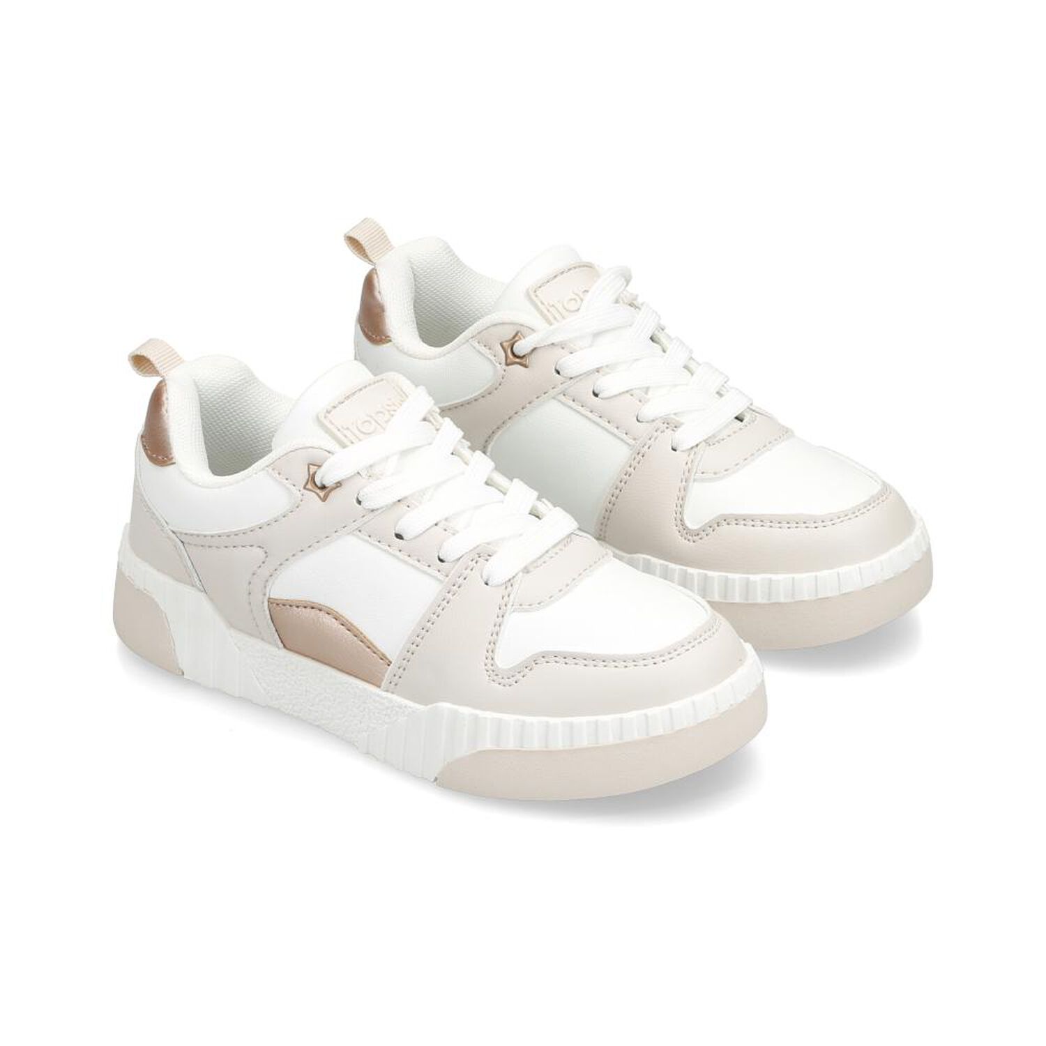 Zapatilla Infantil Ni&ntilde;a Topsis Beige image number 1.0