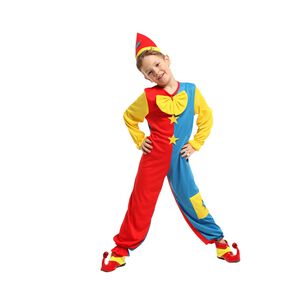 Disfraz Cosplay Payaso Buf&oacute;n Ni&ntilde;o