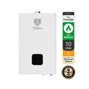 Calefont Albin Trotter 10 Litros Tiro Forzado Gas Natural