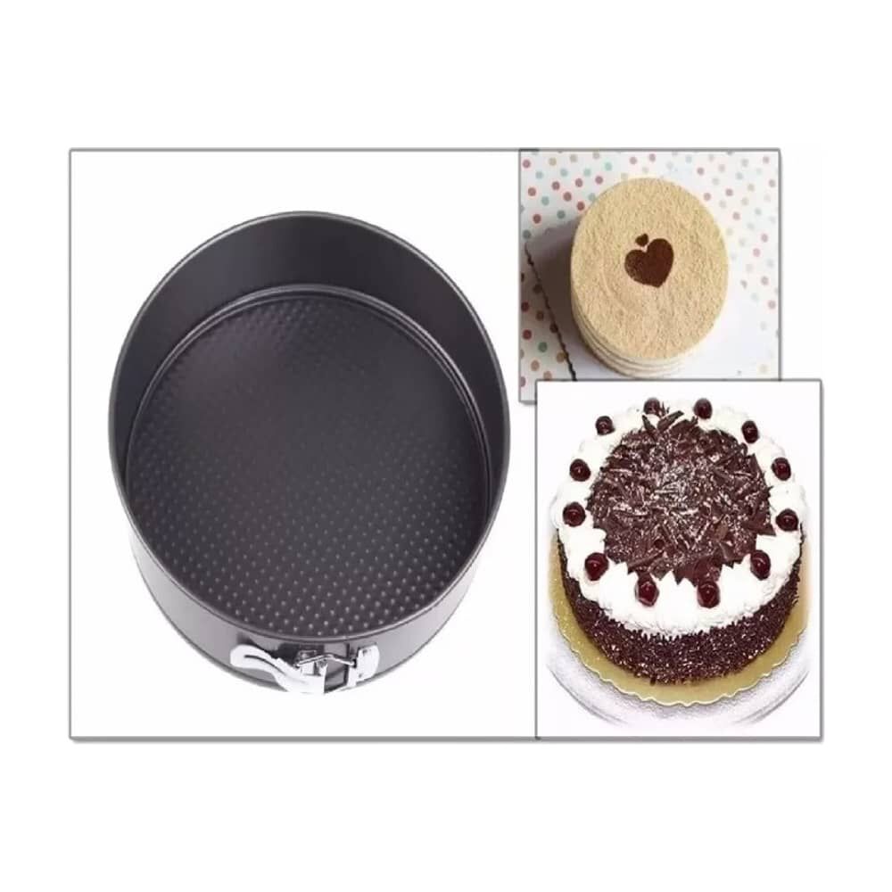 Set 3 Moldes Variados Reposter&iacute;a Queque Torta Antiadherentes image number 4.0