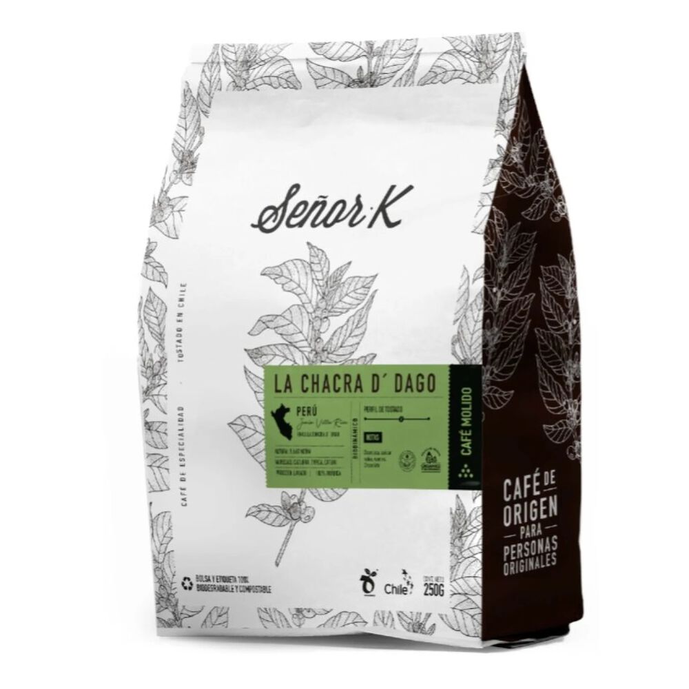 Cafe Especialidad Peru La Chacra 250gr Molido Cafe Señor K image number 0.0