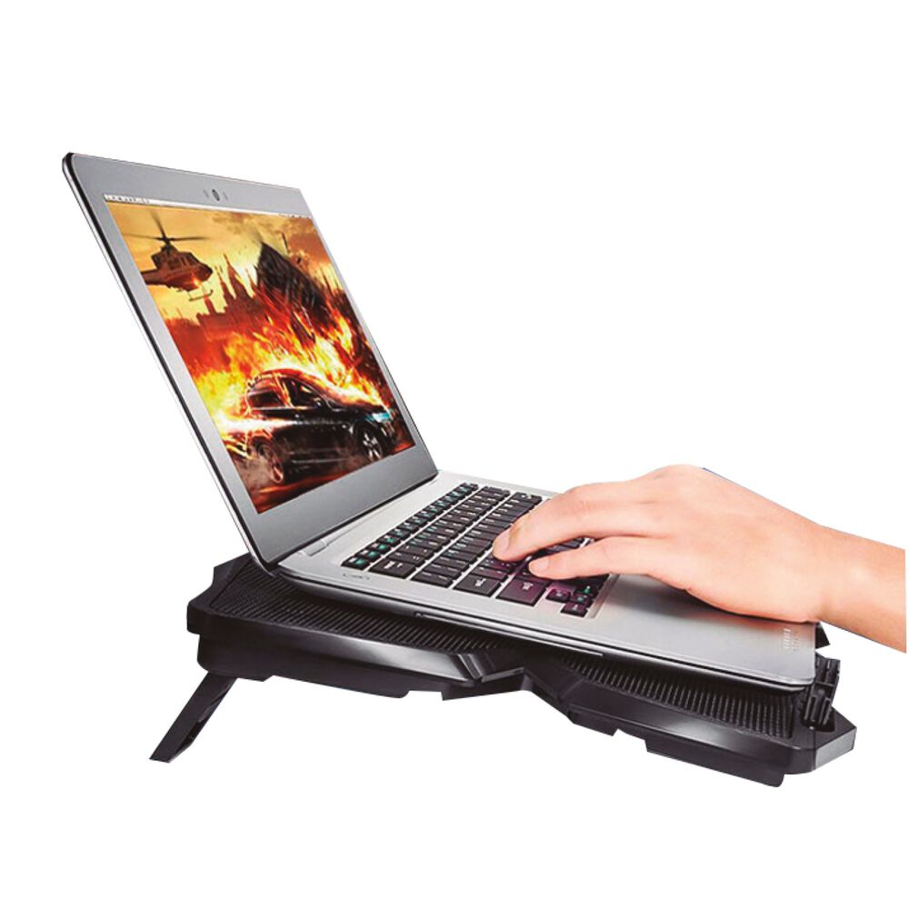 Ventilador Para Notebook Gamer Reptilex 4 Aspas Rx0026 17" image number 0.0