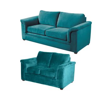 Living Ancona 3-2 Tela Velvet Turquesa