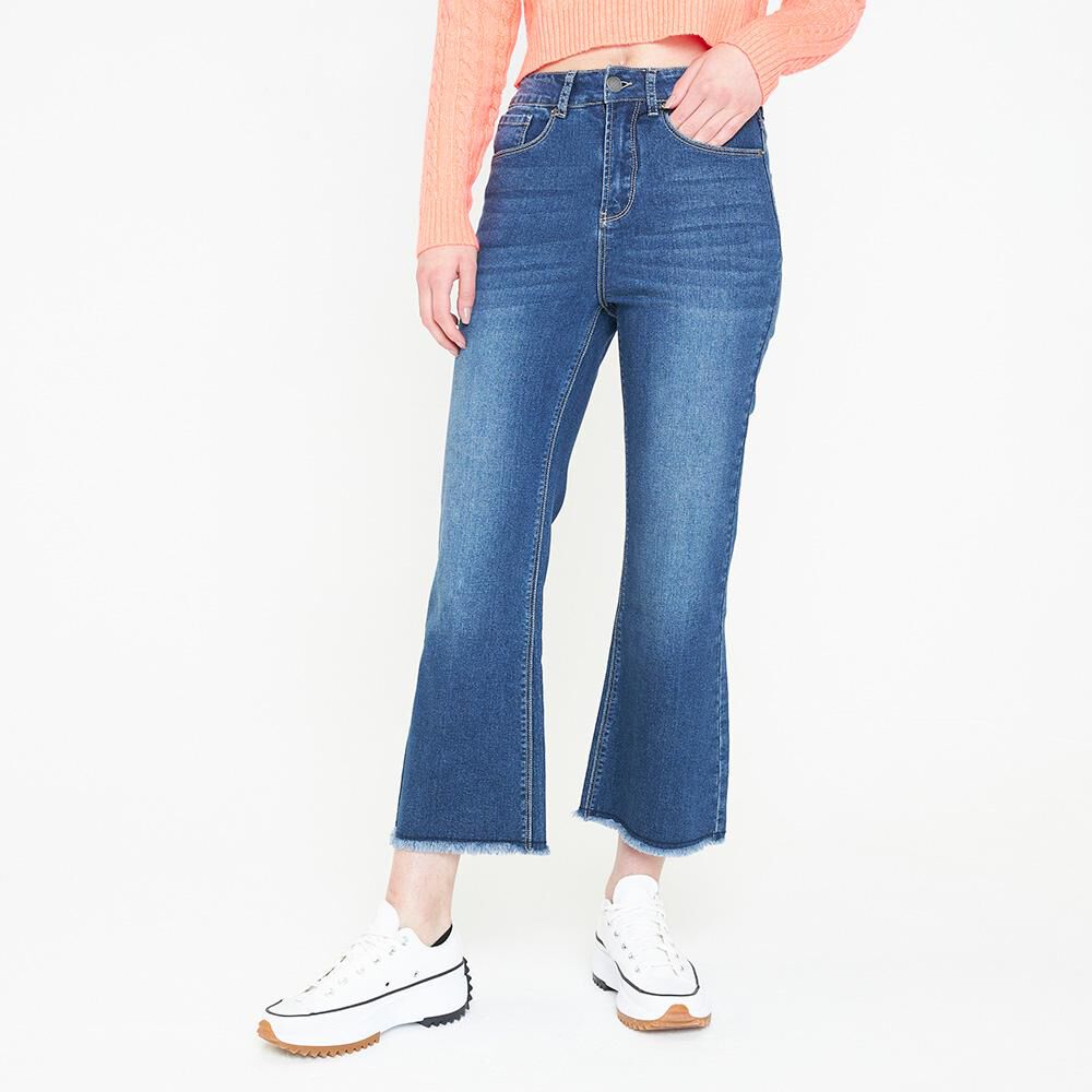 Jeans Mujer Tiro Alto Culotte Freedom image number 0.0