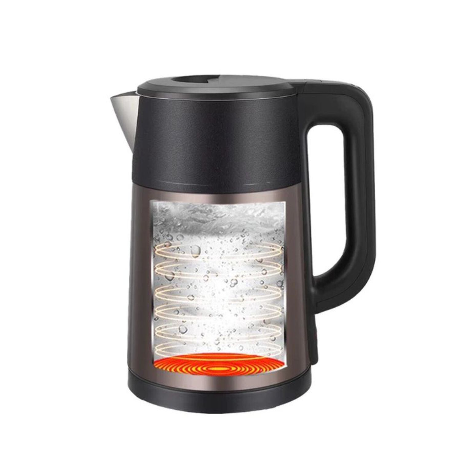 Hervidor El&eacute;ctrico Sokany 2.5l 1500w Acero Inoxidable 360 image number 4.0