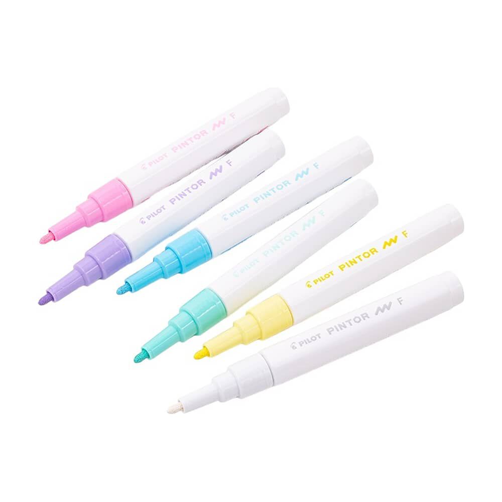 Set 6 Marcadores Pintor Pastel Con Punta Fina image number 2.0