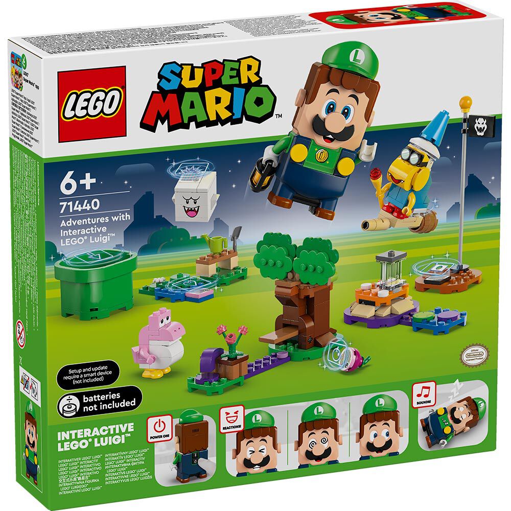 Lego Super Mario - Aventuras Interactivas Con Luigui - 71440 image number 9.0