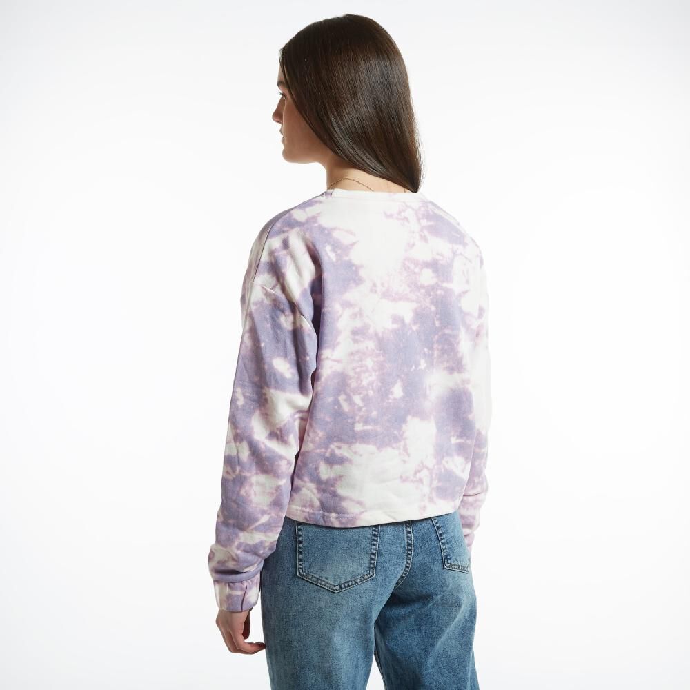 Polerón Tie Dye Cuello Redondo Mujer Freedom image number 3.0