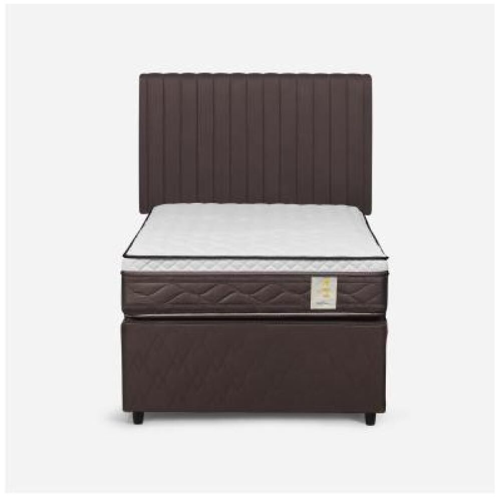 Cama Nido Rosen New Style 4 Plus / 1.5 Plazas / Base Normal + Respaldo image number 5.0