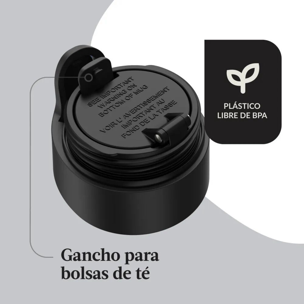 Vaso Mug Termico Contigo Westloop 2.0 Friocal Blanco 473 Ml image number 3.0